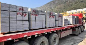 赤峰 芝麻灰地铺石出货日常