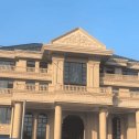 赤峰黄金麻别墅外墙干挂石材效果示例
