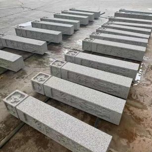 赤峰 白麻方柱雕花防水