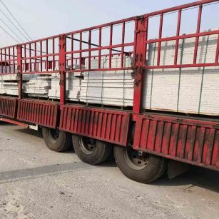 赤峰 白麻荔枝面外墙干挂，工厂装车日常