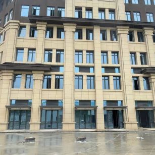 赤峰 黄金麻花岗岩荔枝面小区外墙干挂