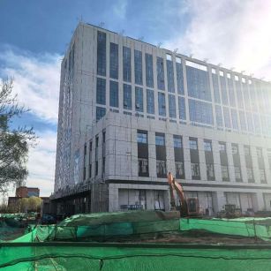 赤峰 白麻花岗岩石材外墙干挂