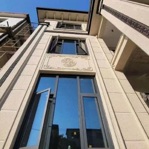 赤峰 黄金麻荔枝面别墅外墙干挂效果展示