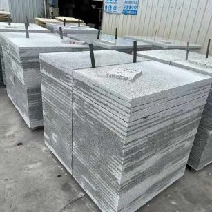 赤峰 白麻光面干挂成品