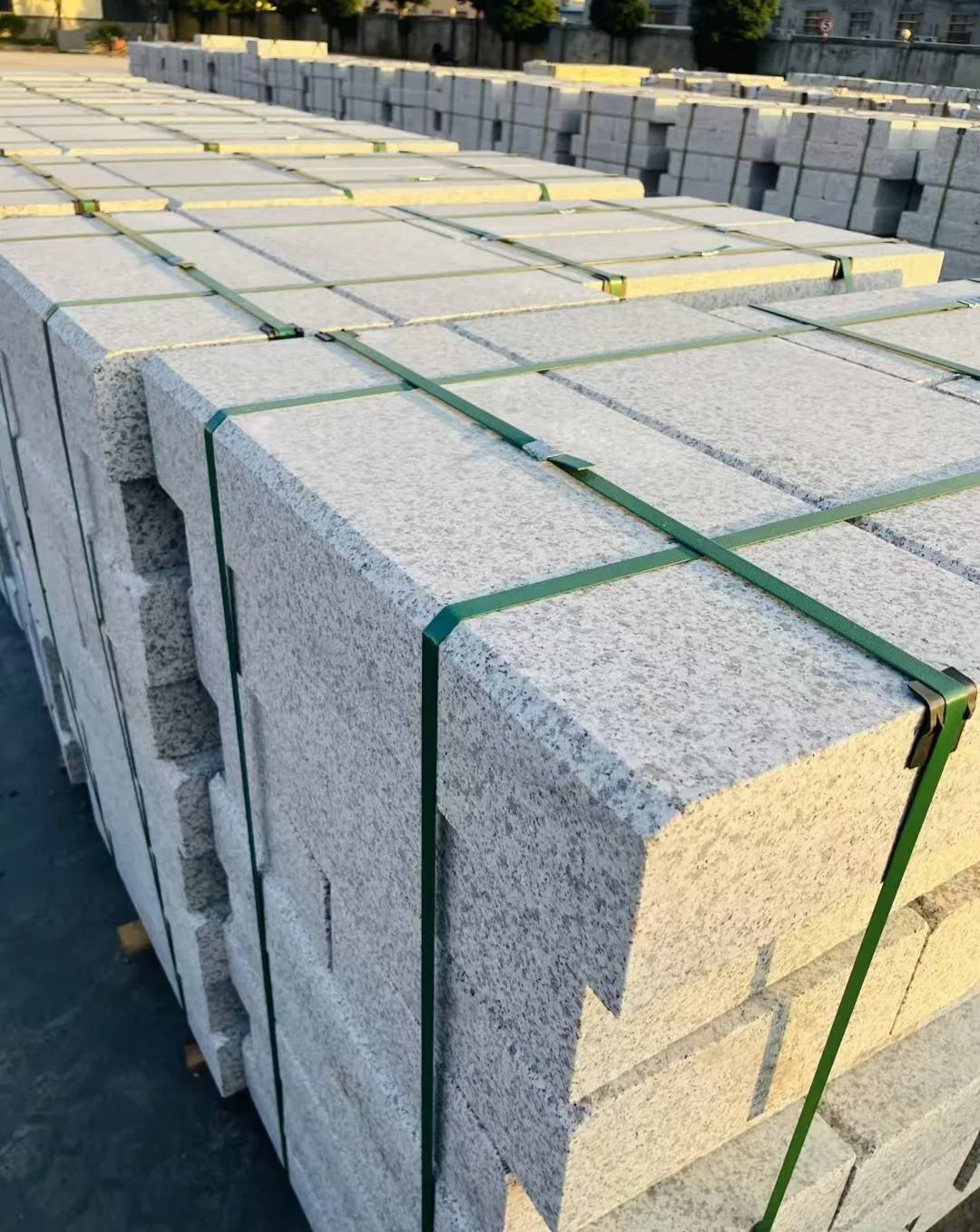 赤峰 白麻花岗岩路沿石，马路牙子，路缘石，平石，立缘石等