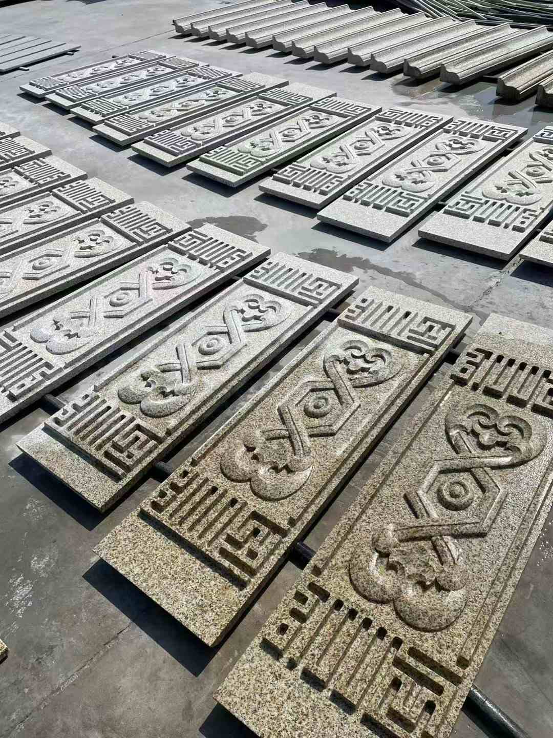 赤峰 黄金麻花岗岩外墙雕刻板