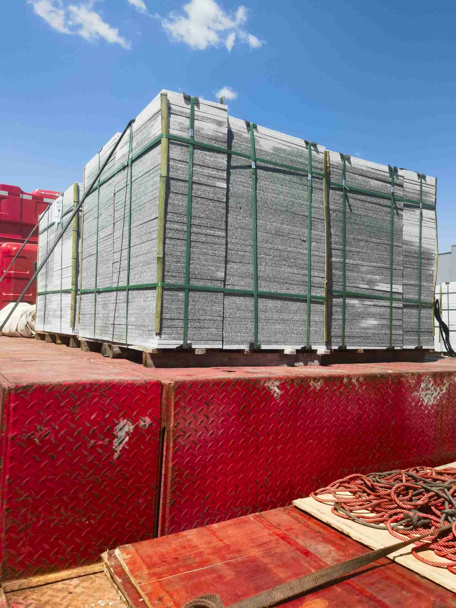 赤峰 芝麻白火烧规格板地铺石300*600/600*600