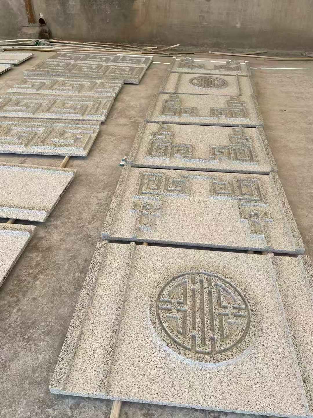 赤峰 白麻花岗岩外墙立面雕刻板